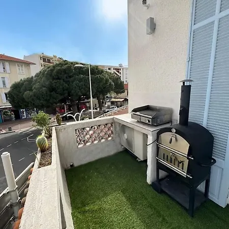1 Ch. Luxe Apt｜coeur De Juan-les-pins｜plage A 50m Apartman Juan-les-Pins
