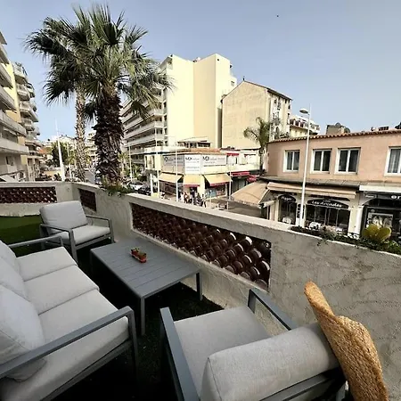 Apartman 1 Ch. Luxe Apt｜coeur De Juan-les-pins｜plage A 50m Juan-les-Pins